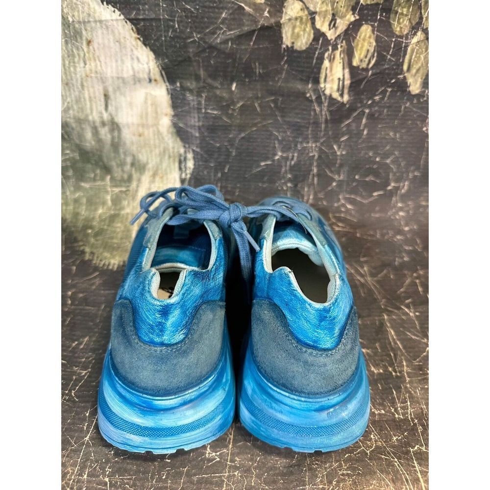 Free People Let's Wander Washed Sneaker Size 37 - Picture 3 of 4